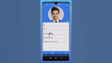 Share Profile as VCF