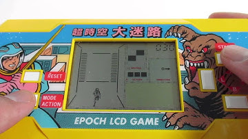 16374 80s Retro Epoch LCD Game Lost in Space Big Maze