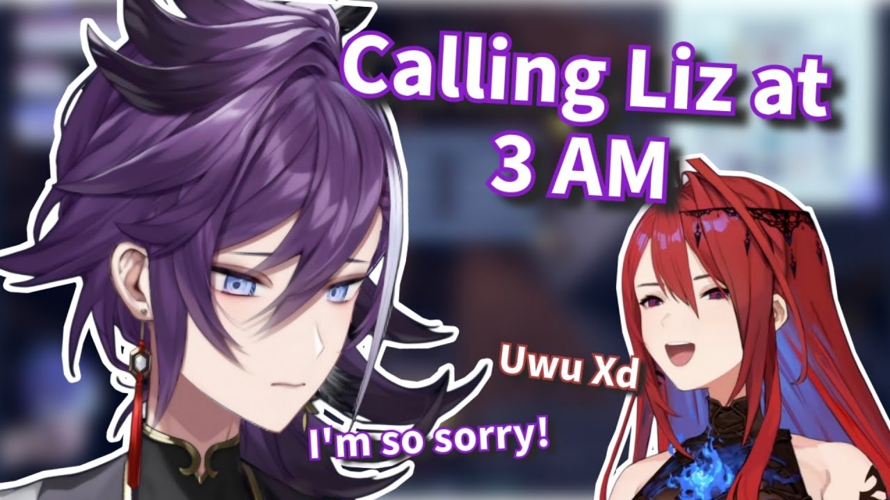 Hakka CALLED LIZ for a batsu and WOKE HER UP!【Holostars EN | Banzoin Hakka】