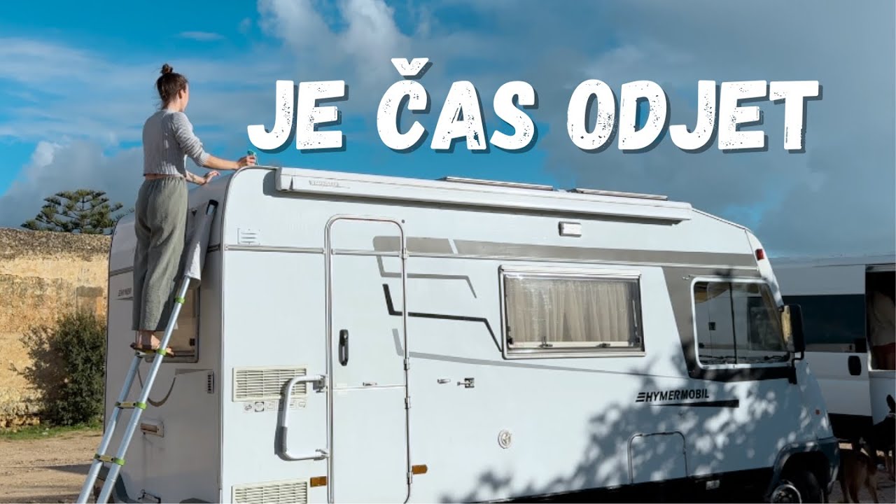 Vyměnila jsem gumy a pokračuju na jih