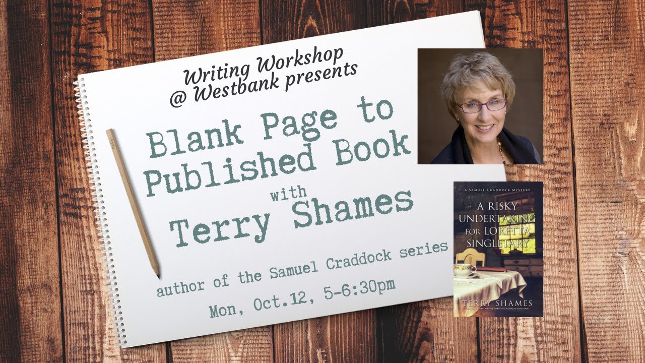 Writing Workshop Zoom with Guest Author Terry Shames