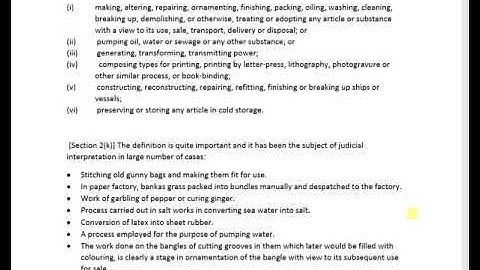 factories act part 2