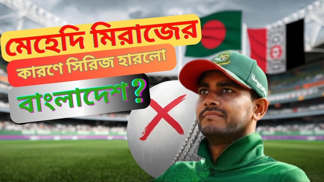 মেহেদি মিরাজের কারণে সিরিজ হারলো ?🤔Did Mehedi Miraz cost Bangladesh the series against Afghanistan?