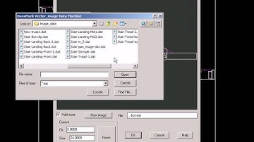 Vector Image Machine - Add Stair parts individualy to a .dcl dialog image