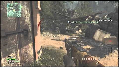 MW3 Spaz 12:amazing shotgun kill feed