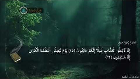 إنا كاشفوا العذاب قليلا إنكم عائدون  / قرآن كريم