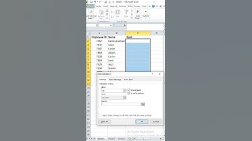 Create Dropdown List in Excel।। Dropown লিস্ট তৈরী করা।।