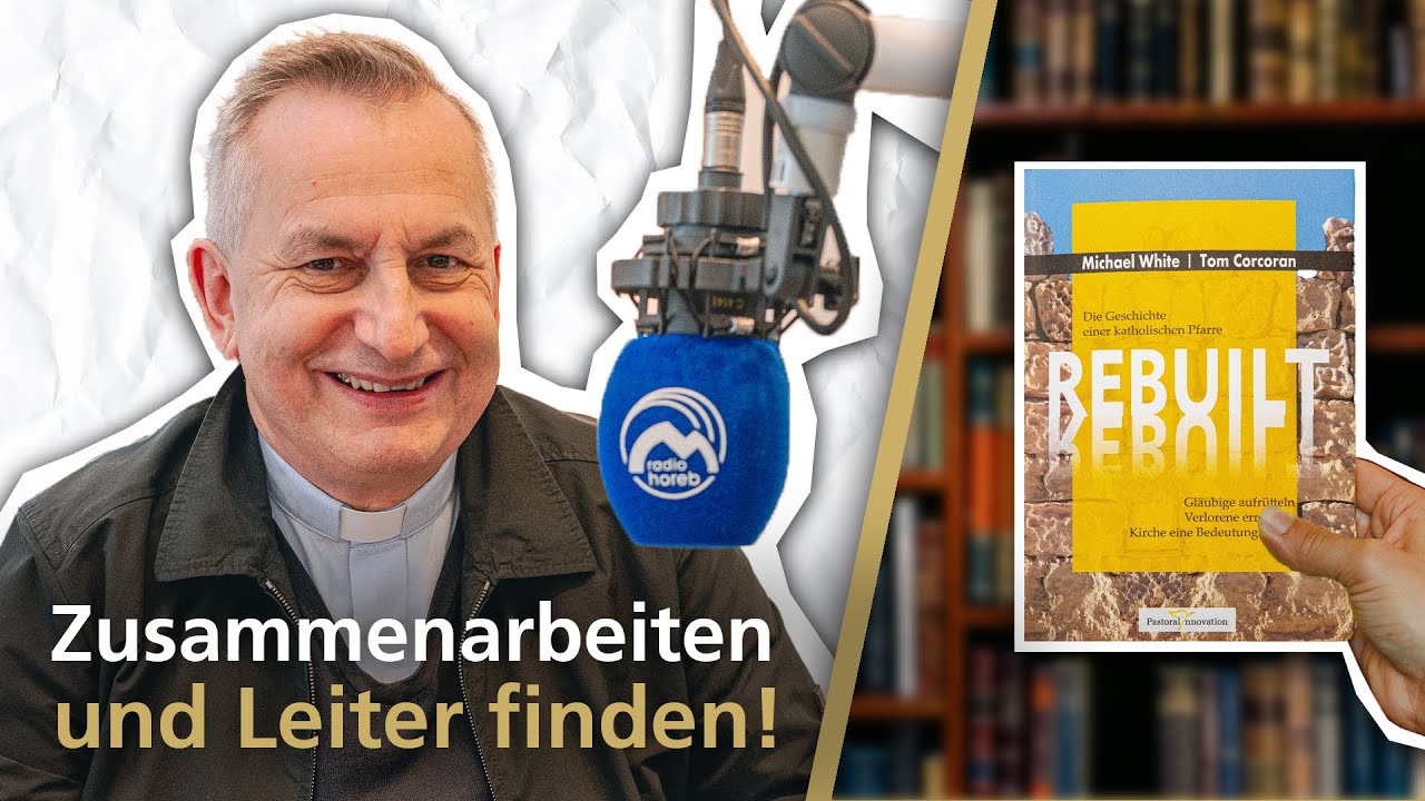 Zusammenarbeiten und Leiter finden. | Pfarrer Dr. Richard Kocher liest aus "Rebuilt" | 2024 04 23