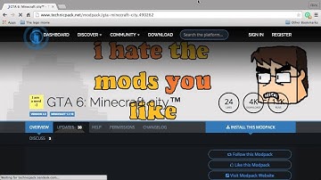 How to get the city map on GTA minecraft using Technic Launcher on mac