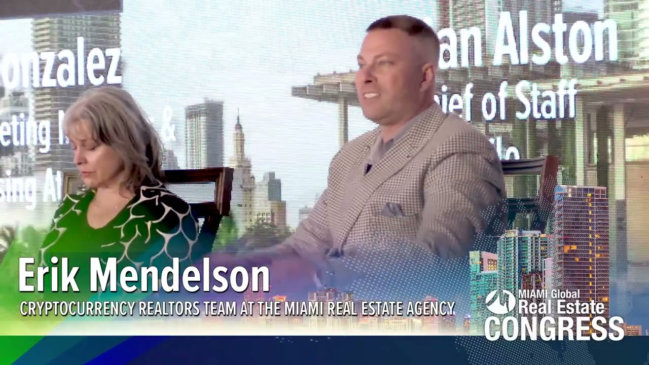 Erik Mendelson Cryptocurrency Realtors team at the Miami Real Estate Agency