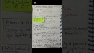 Production function-one variable#shortsfeed#shortvideo#shortsvideo#shorts#shortsyoutube#shorts