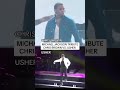 Michael Jackson Tribute Chris Brown Vs. Usher #shorts