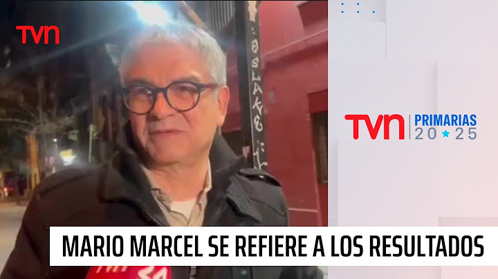 Mario Marcel sobre resultados de Primarias: "Es el veredicto de la ciudadanía" | 24 Horas TVN Chile