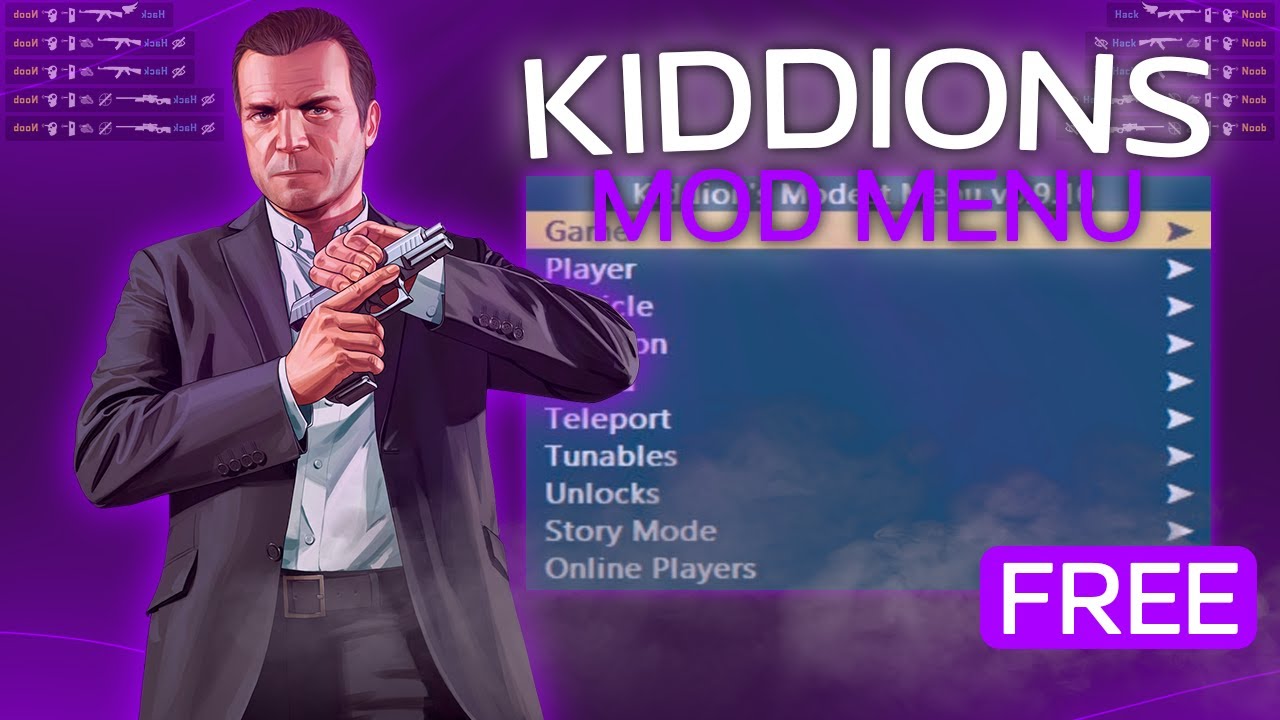 BESTE GTA 5 MOD MENU PC 2025! How to GET Kiddions Mod Menu & Get Unlimited Money! Download Tutorial