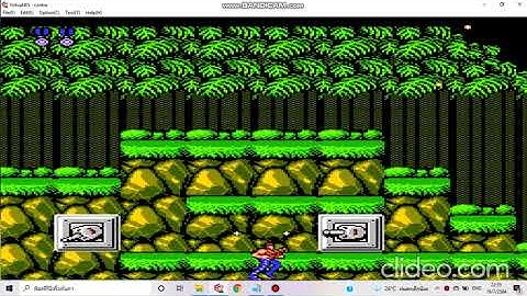 Contra nes "Cheat No.2 No Dead+No Damage"