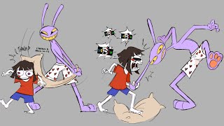 Pomni And Jaxs Wacky Sleepover The Amazing Digital Circus Comic Dub