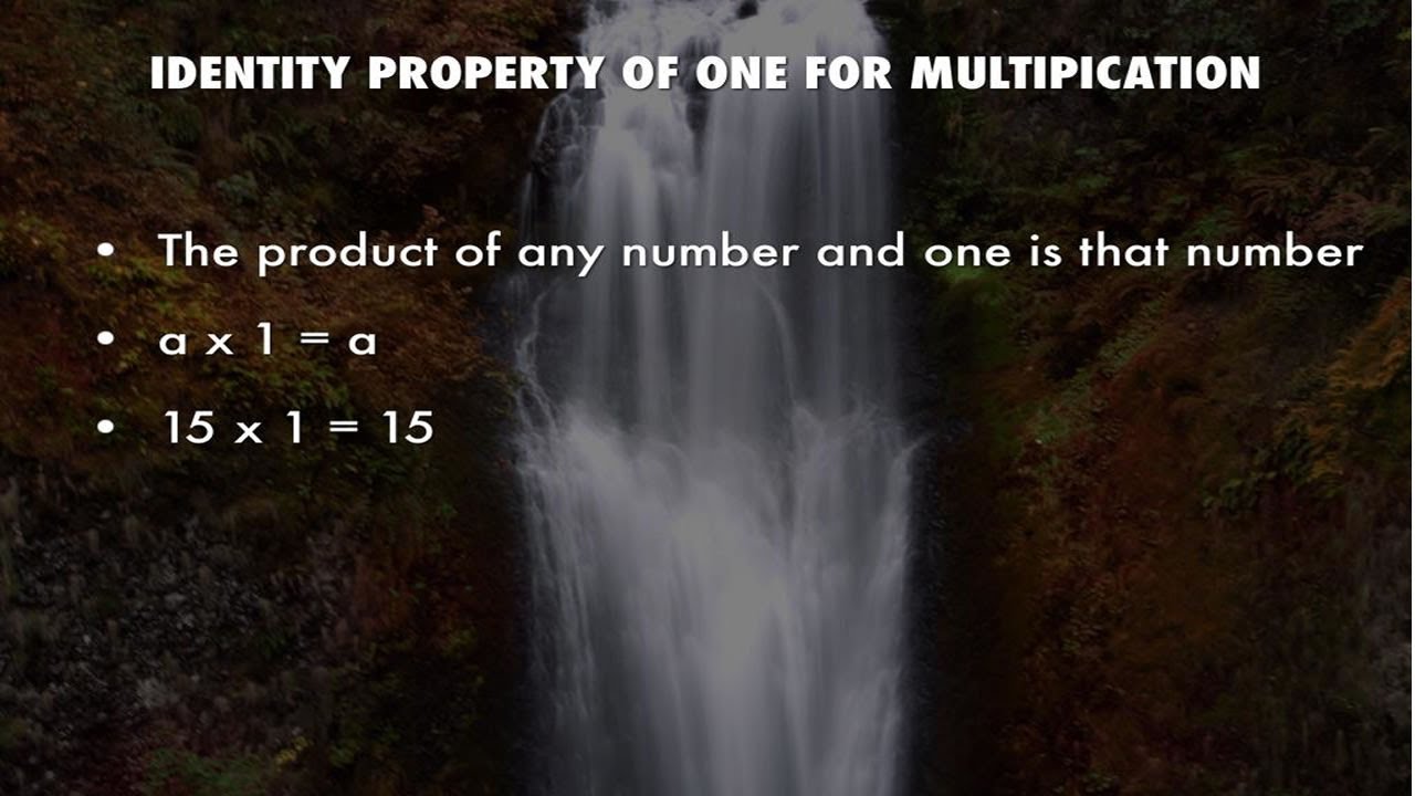 identity property of one ASL YouTube