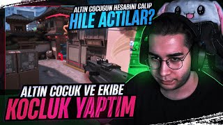 EKİPLE 5000TL İDDİALI 5V5 VALORANT | ALTINCOCUK HESABI ÇALDIRDI