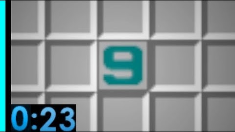 Minesweeper Final Boss DEFEATED (No Damage) in 0:23