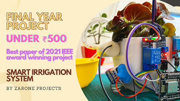 Smart irrigation System  | Smart Irrigation System using Thingspeak | IOT Smart Irrigation System