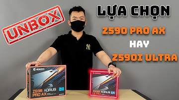 Đập hộp Gigabyte Z590I AORUS ULTRA và Z590 AORUS PRO AX - Kích thước nào là tối ưu cho   người dùng