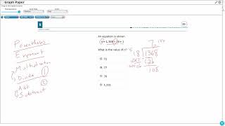 5th Grade STAAR Practice Representing Equations for Multi-step Problems (5.4B - #16)