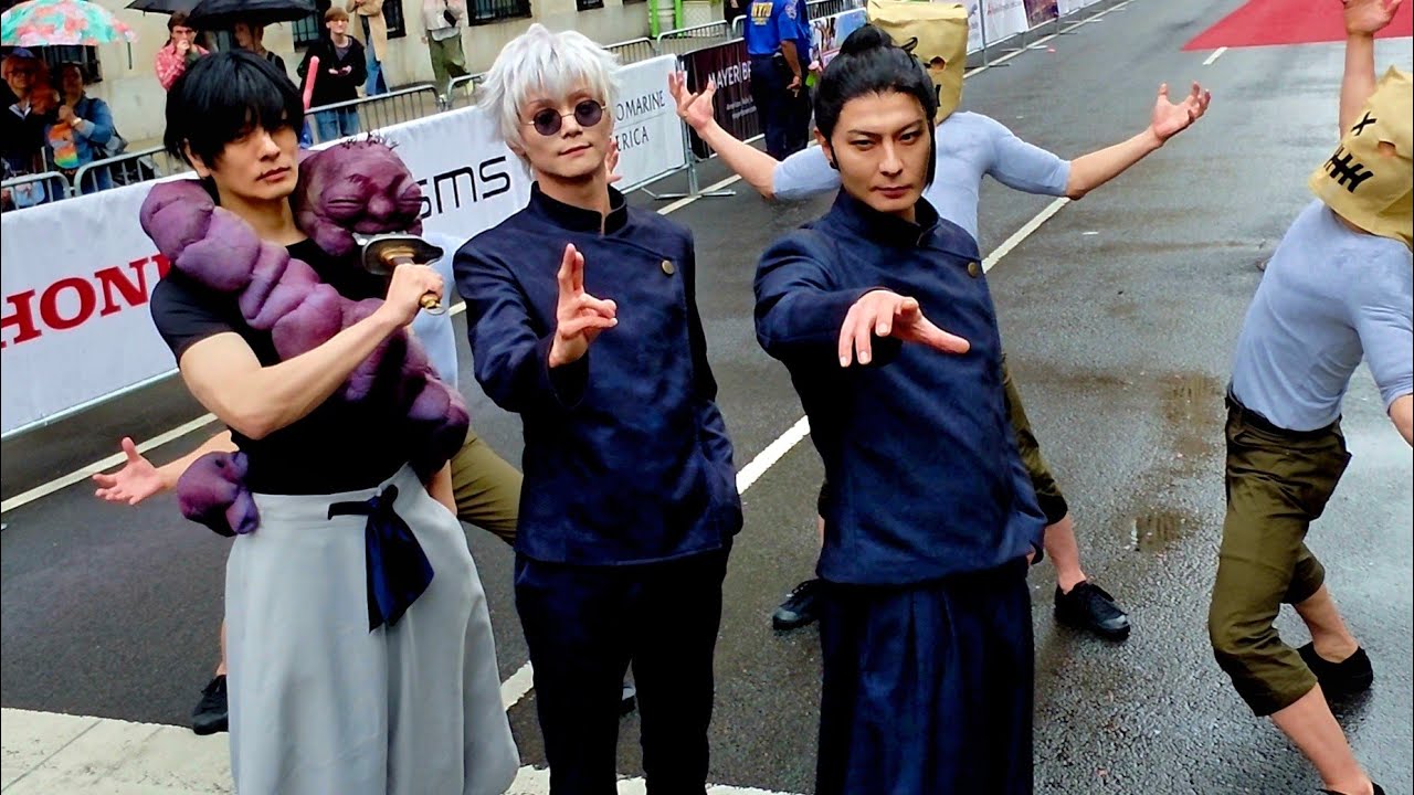 Cast of JUJUTSU KAISEN The Stage at Japan Parade NYC 2026 舞台