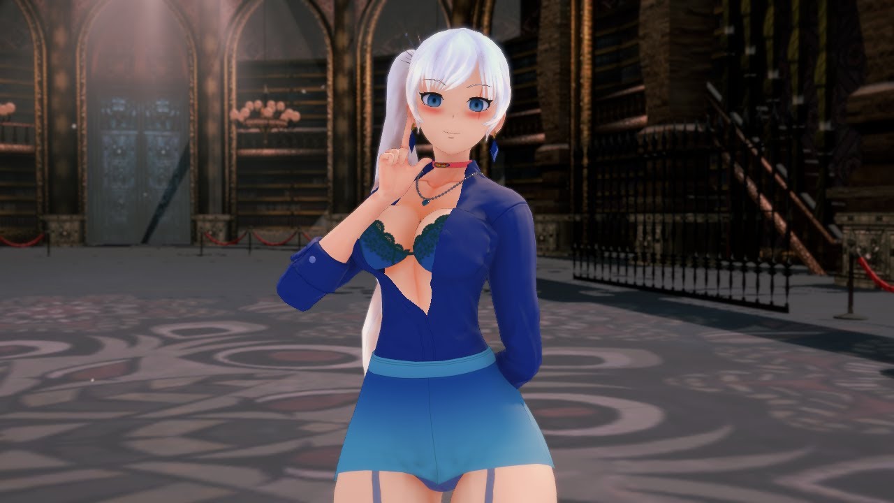 RWBY MMD Koikatsu  Weiss (Lovelyz) Ah-Choo   Made with Clipchamp