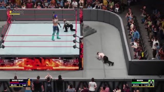 WWE 2k18 Extreme Falls count anywhere street fight for The WWE Cruiserweight Championship screenshot 5