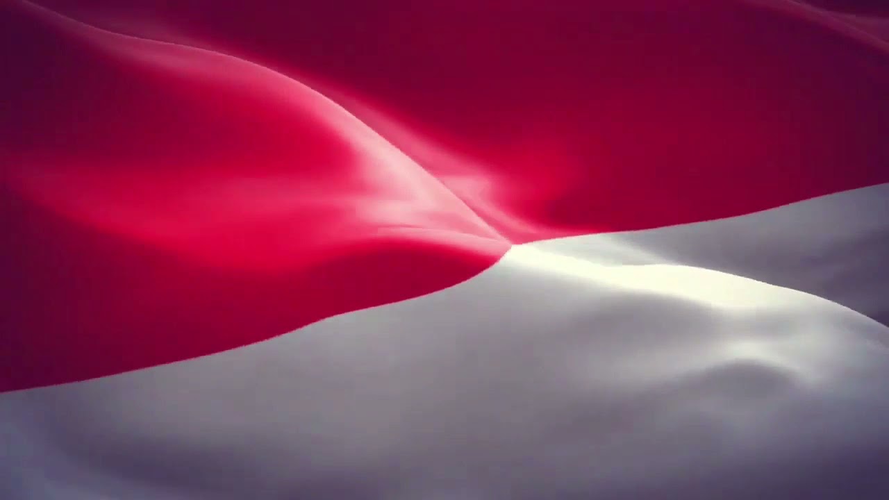 background bendera indonesia berkibar - bendera merah putih bergerak