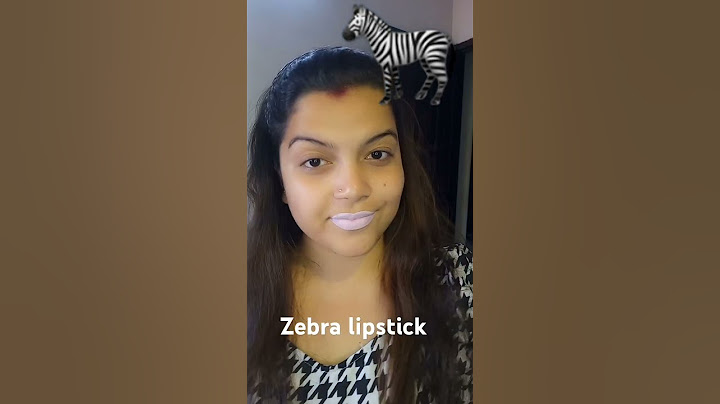 Omg 😲zebra lipstick hack! Shocking result😑#trending #hack #makeup#viralshorts #youtubeshorts #shorts