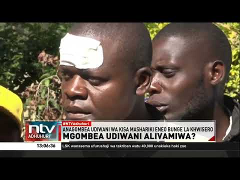 Mgombea Wa Kiti Cha Wadi Ya Kisa Mashariki Eneo Bunge La Khwisero James Shiraku Avamiwa