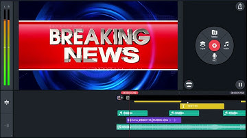 Tutorial for kinemaster  Motiondiva Broadcast  Voice over to the project