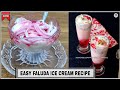 Falooda icecream  summer desserts recipe  royal falooda recipe moms hands magic