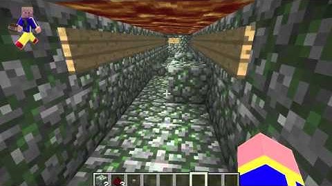 Minecraft 1.1 puzzle map tips and ideas (lava puzzle) part 5