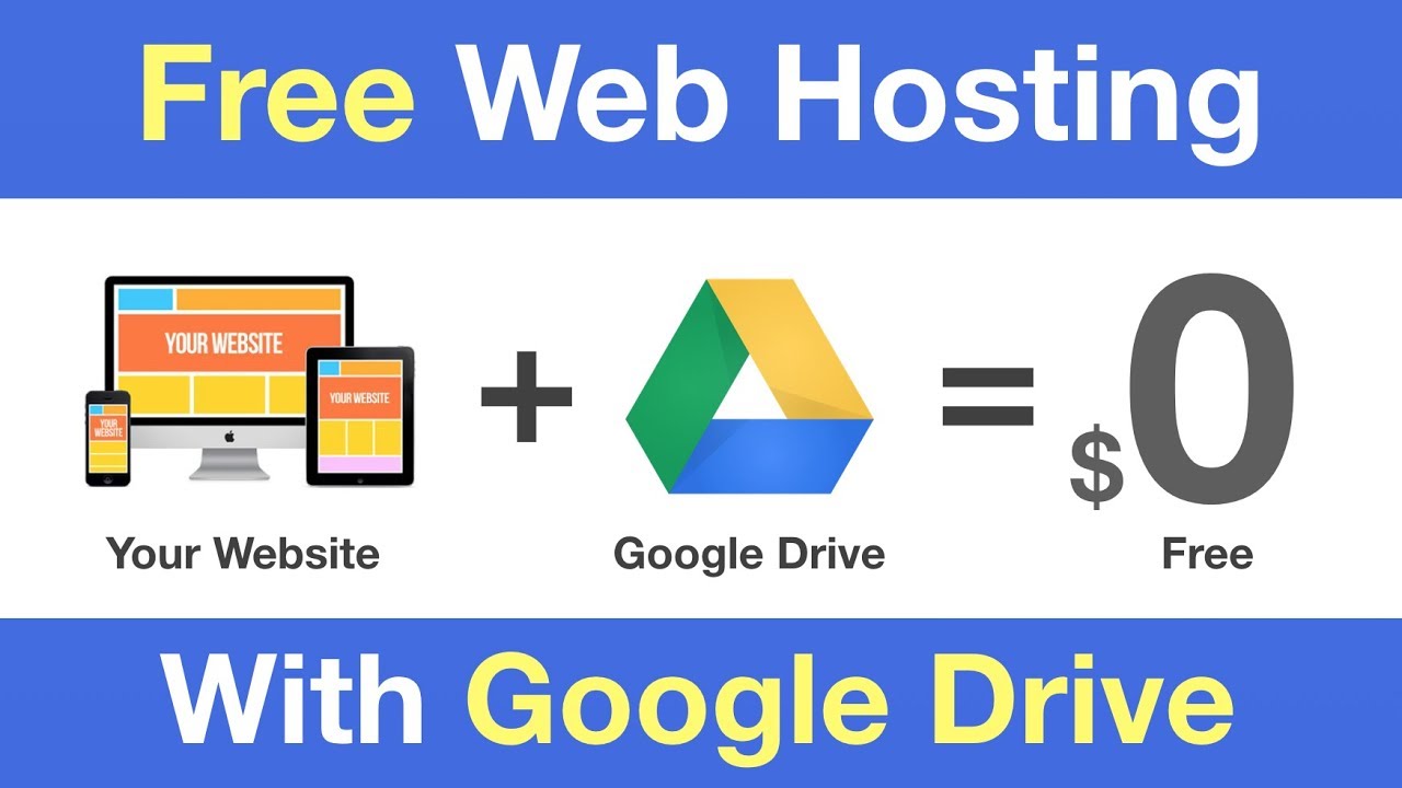 How To Host A Website In Google Drive With Custom Domain YouTube