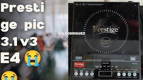PRESTIGE INDUCTION PIC 3.1 V2 E4 E3 E7 E8 ERROR CODE #repair #viralvideo #youtubeshorts