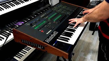 Oberheim Matrix 12 , synthesizers , Sound Demo ..