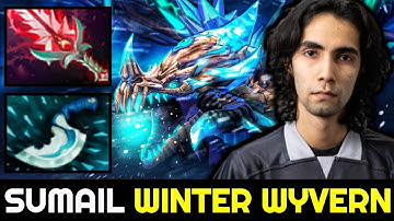 SUMAIL & YAWAR Epic Game — Bloodthorn Winter Wyvern vs Swift Blink Slark 7.28 Dota 2
