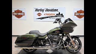 2026 FLTRX Harley-Davidson® Road Glide® Olive Steel Metallic  Vivid Black Chrome Trim