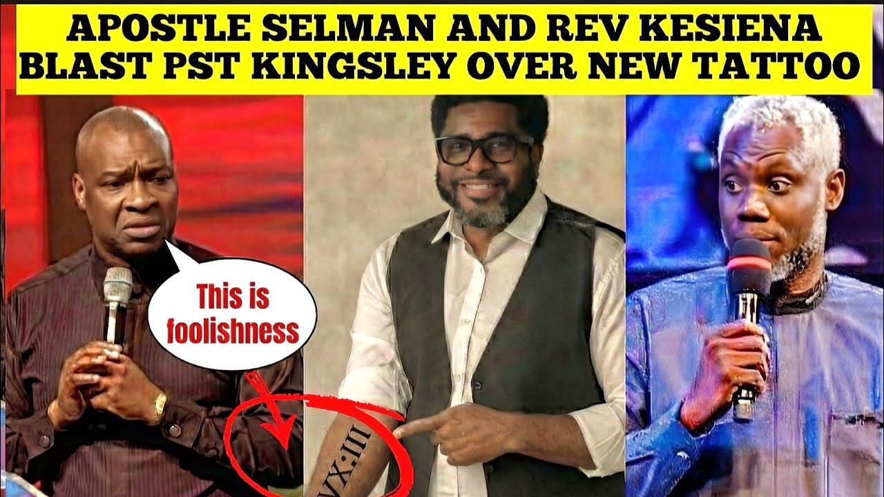 Пастор подвергся критике после того, как продемонстрировал свою новую татуировку в честь своего 5...