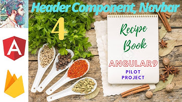 Angular Project From Scratch. 4 - Improve Header Component | SULAIMAN BAIG