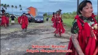 Kabasaran Baserbu Brigade Manguni Indonesia