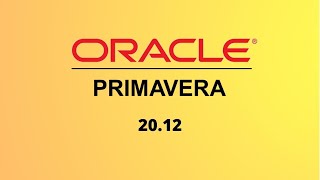 Primavera P6 Standalone 20.12 Installation