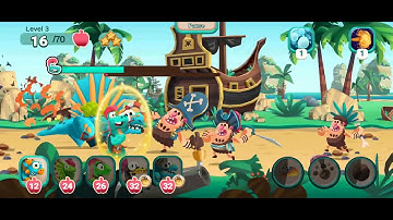 Dino Bash 2 Travel Through Time Island 23 Level 5