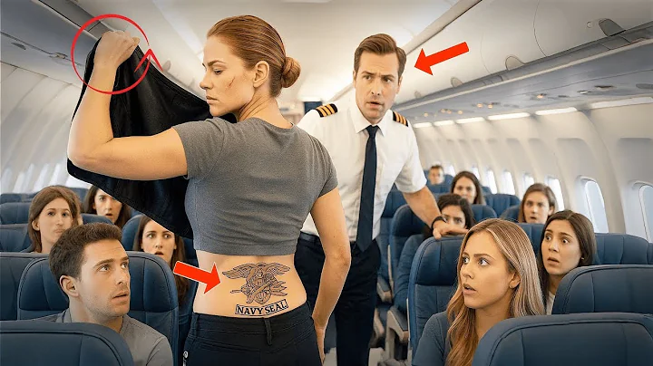 She Was Forced Out of First Class — Until the Pilot Spotted the SEAL Tattoo on Her Back...and Froze