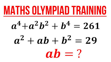 Four Degree Equation I Pre-Algebra I OLYMPIAD I SAT I MCAT  I Xth  I GRE I Pre-Math I NSO | IMO |