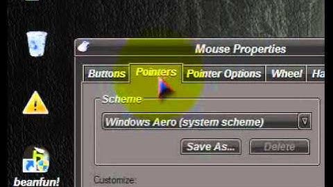 How to Change Mouse Pointer in Windows 7