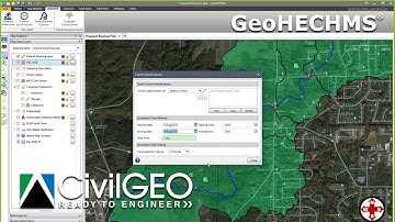 Defining Model Run Specifications using GeoHECHMS | CivilGEO