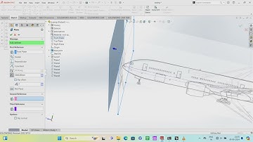 Boeing 777 Body Design Part 4: Creating the Foundation in SolidWorks #solidworks @donmech7
